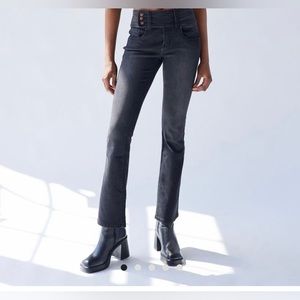 Urban Outfitters BDG y2k belted flare jeans. Size 28